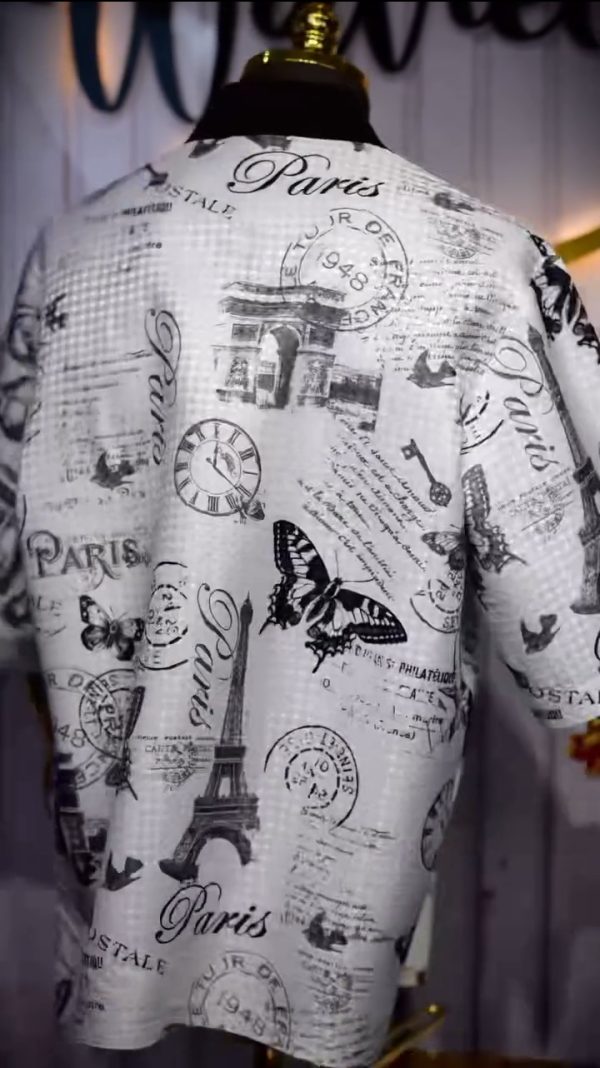 Eiffel tower Paris Design Shirt - Image 3